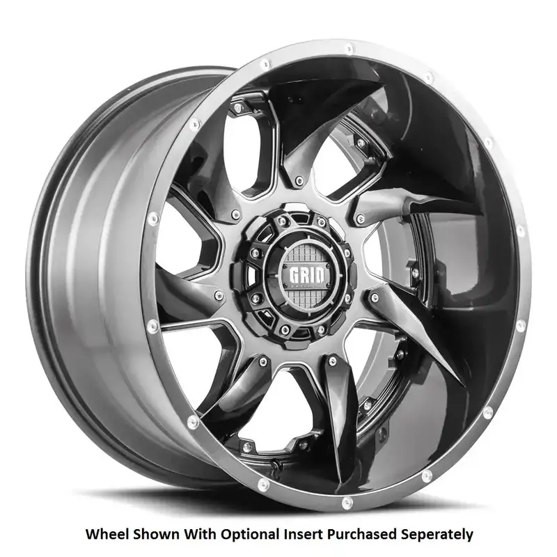 Grid Gd01 Series 20X10 Alloy Wheel – Matte Gunmetal Finish (Gd0120100550G210) 1
