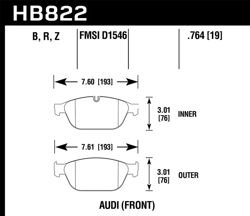 Hawk Performance Street Brake Pads – High-Friction Compound For Daily Driving 1